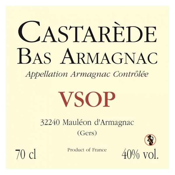 Castarede Armagnac VSOP 750ml 3 Castarede Armagnac VSOP 750ml