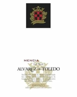 Alvarez De Toledo Mencia Roble 2021