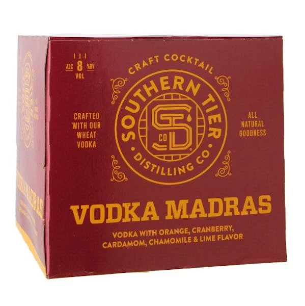Southern Tier 'Vodka Madras' 4-355ml Cans 3 Southern Tier 'Vodka Madras' 4-355ml Cans