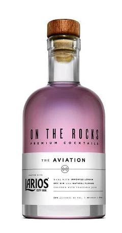 On The Rocks 'Larios' The Aviation Gin 375ml