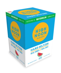 High Noon 'Watermelon' Vodka And Soda 4-355ml Cans