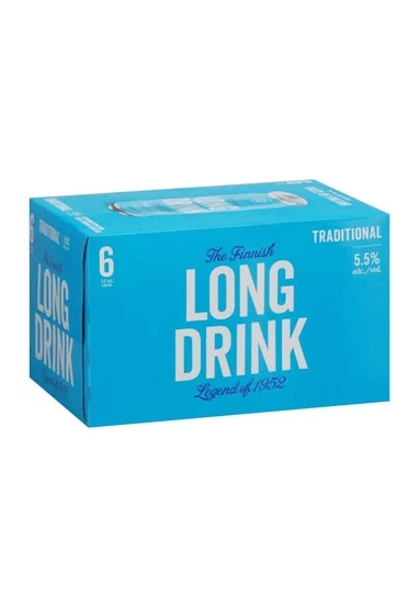 Long Drink Cocktails Traditional 6-355ml Cans 3 Long Drink Cocktails Traditional 6-355ml Cans