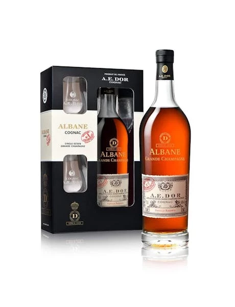 A.E. Dor 'Number One' Albane W/2 Glass Gift Set Cognac 3 A.E. Dor 'Number One' Albane W/2 Glass Gift Set Cognac