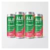 ALB On The Go 'Raspberry Lime' Vodka & Soda 4-355ml Cans -EMPIRE WINE Sales 42399