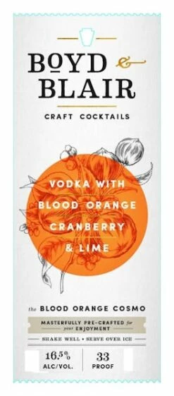 Boyd & Blair Blood Orange Cosmo 200ml