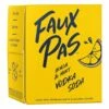 Faux Pas Cocktails Lemon & Mint Vodka Soda 4-250ml Cans -EMPIRE WINE Sales 46721