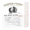 Cooper & Thief Red Blend Bourbon Barrel 2021 -EMPIRE WINE Sales 54803