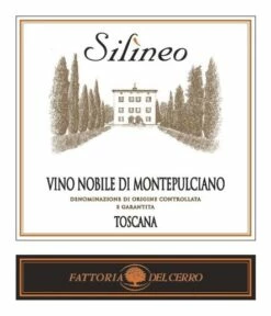 Fattoria Del Cerro Vino Nobile 'Silineo' 2019