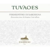 Azienda Vinicola Cherchi Vermentino Tuvaoes 2021