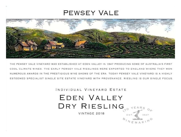 Pewsey Vale Dry Riesling 2022 3 Pewsey Vale Dry Riesling 2022