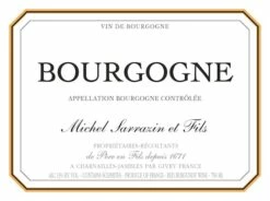 Michel Sarrazin Bourgogne Rouge 2022