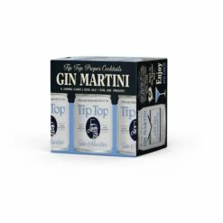 Tip Top Cocktails Gin Martini 4-100ml Cans