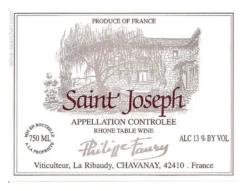 Domaine Faury St Joseph Blanc 2021