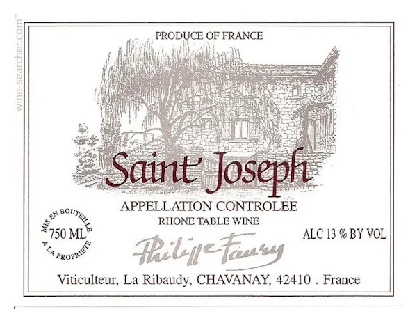 Domaine Faury St Joseph Blanc 2021 3 Domaine Faury St Joseph Blanc 2021