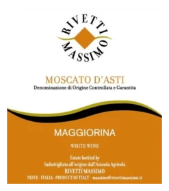 Rivetti Massimo Moscato D'Asti DOCG 2021